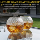 Golf Whiskey Glasses | 15 OZ Golf Ball Shaped