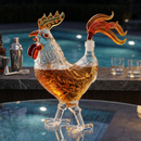 Cock - Chicken Decanter 500ml Whiskey and Wine Decanter