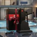 Electric Gun Wine Corkscrew Bottle Opener (Black)