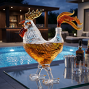 Cock - Chicken Decanter 500ml Whiskey and Wine Decanter
