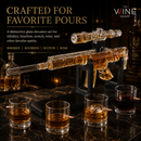 Whiskey Decanter Set - AR Limited Edition - 800 ml & 4 12oz