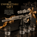 Whiskey Decanter Set - AR Limited Edition - 800 ml & 4 12oz