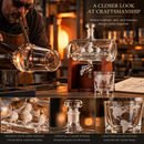 Whiskey & Wine Decanter Set 1250ml