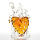 Heart Decanter Whiskey & Wine Decanter Set (750 ML)