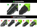 STUBBY® Car Drying Nozzle for Greenworks 760, 730, 700, 610, 585, 550, 515, & 500 CFM Leaf Blowers by Stubby Nozzle Co.
