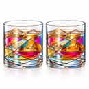 Artisanal Hand Painted Whiskey - 9.6 OZ Glassware