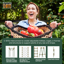 5' or 6' Monster Plant Support!  Custom Trellis & Tomato Cage Kit - The All Purpose Heavy Lifter