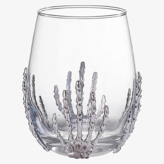 Stemless Skeleton Wine Glass | SINGLE | 17oz, photo 3 of 5
