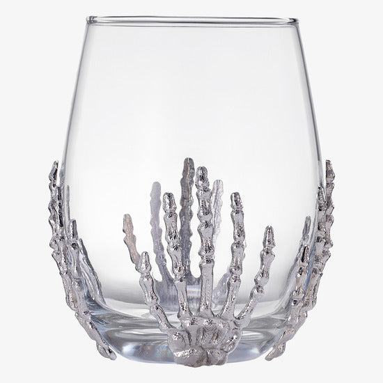 Stemless Skeleton Wine Glass | SINGLE | 17oz, photo 5 of 5
