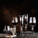 Stemmed Skeleton Wine Glass | Set of 2 | 19oz by The Wine Savant
