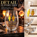 It Was Never a Dress, It Was Always a Cape Wine Glass