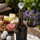 Golf Ball Wine & Champagne Bottle Stopper - Mouth-Blown Lead