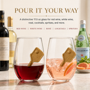 Pickleball Stemless Wine Glasses | Set of 2 (17.5 OZ)