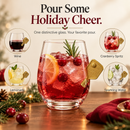 Pickleball Stemless Wine Glasses | Single (17.5 OZ)