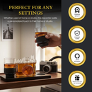 Camera Shaped Wine & Whiskey Decanter - 27.4OZ by The Wine Savant