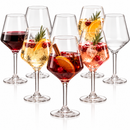 Floating Wine Glasses for Pool (18 Oz | Set of 8)