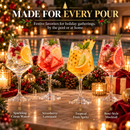 Floating Wine Glasses for Pool (18 Oz | Set of 8)