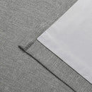 Vision Home Charcoal Grey Full Blackout Curtains Pinch Pleated Room Darkening Window Curtains 95 inch for Living Room Bedroom Thermal Insulated Pinch Pleat Drapes with Hooks Back Tab 2 Panel 40"Wx95"L by CozyNest Decor