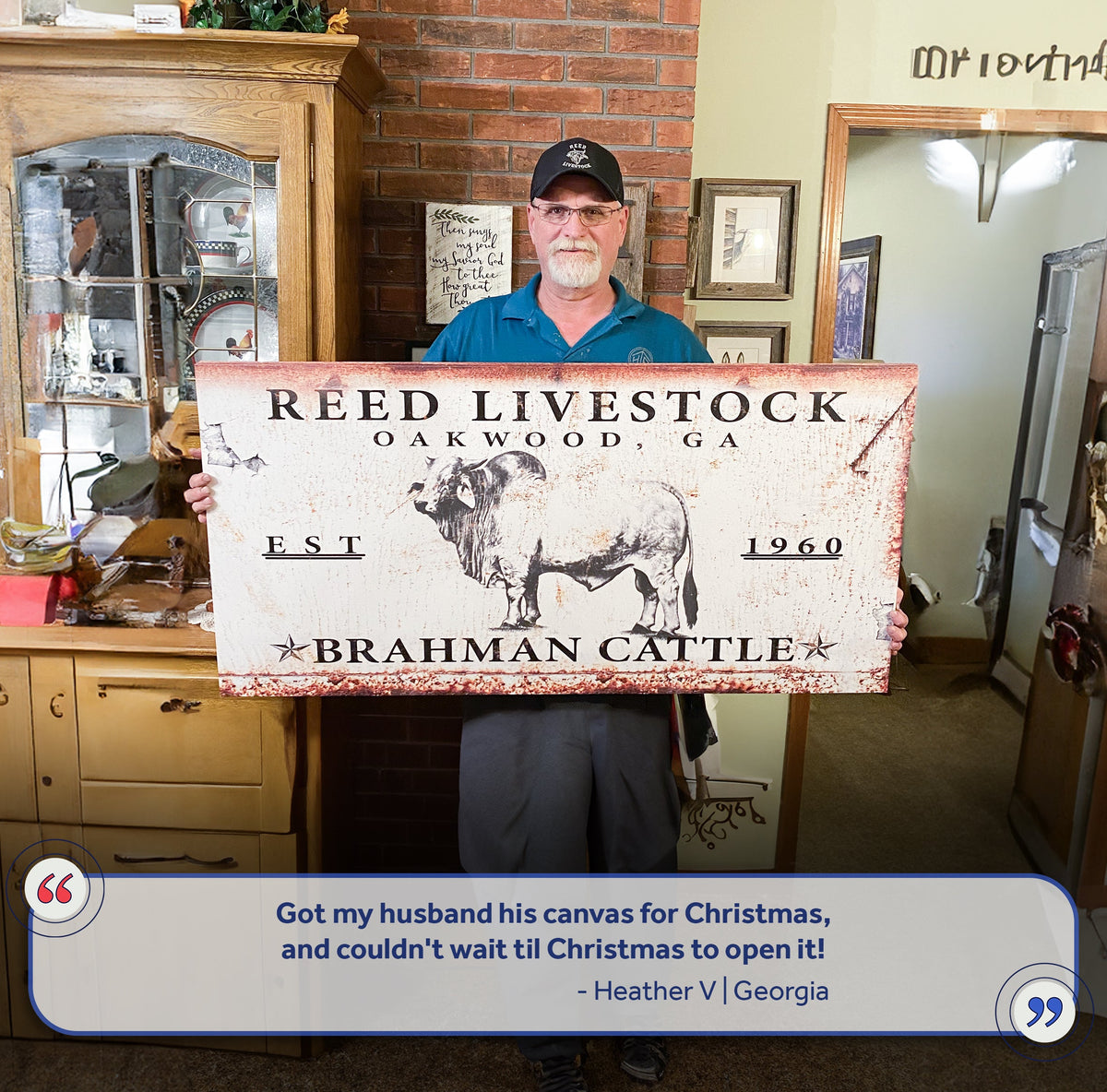 Brahman Cattle Sign, photo 6 of 10