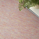 Nourison Home Positano Indoor/Outdoor Rainbow 3' x 5' Area Rug, Easy Cleaning, Non Shedding, Bed Room, Living Room, Dining Room, Backyard, Deck, Patio (3x5) by CozyNest Decor