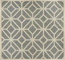 Rugshop Contemporary Geometric Indoor/Outdoor Square Rug 6' 6" Blue by GreenHaven Gardens