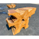 Organic Teak Erosion Console Large (2)