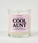 A Candle For The Cool Aunt Glass Candle