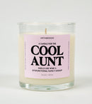 A Candle For The Cool Aunt Glass Candle