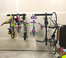 Blackstone Wall Mounted Bike Storage Rack | 4 Bikes | Black by StoreYourBoard
