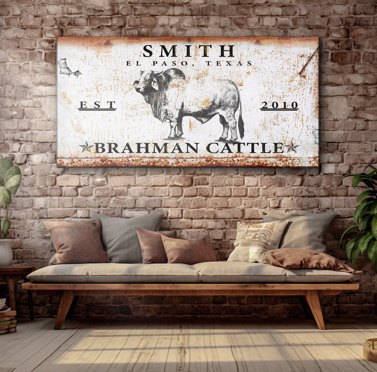 Brahman Cattle Sign, photo 2 of 10