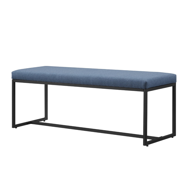 Ambrose Modern Minimalist Upholstered Fabric Entry Bench