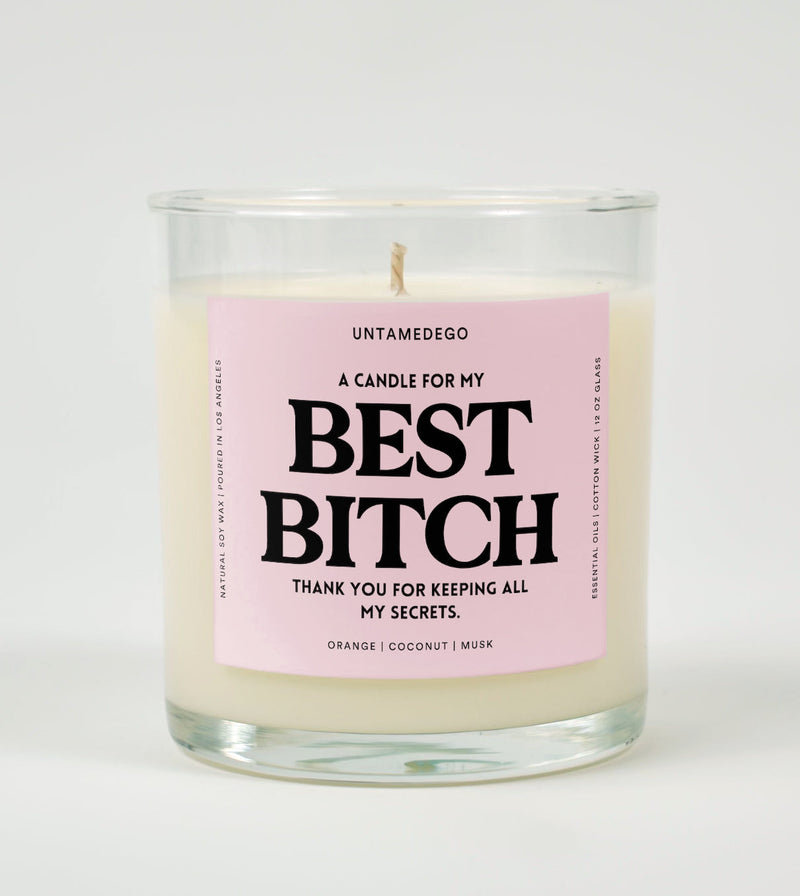 A Candle for My Best Bitch – Funny Candle