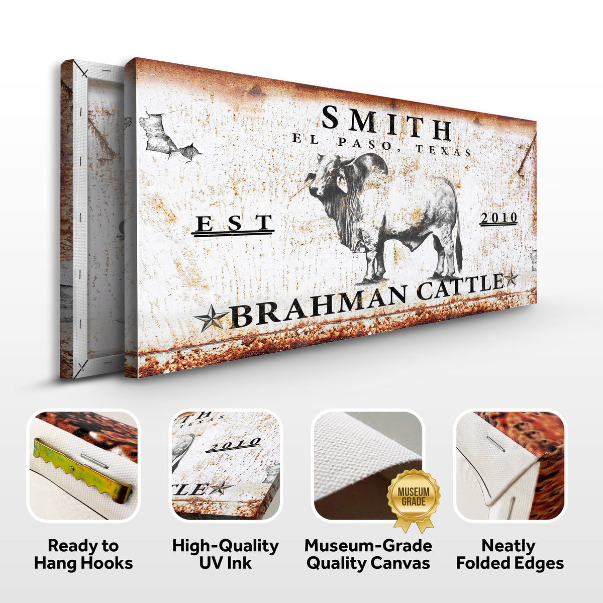 Brahman Cattle Sign, photo 4 of 10