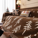 Modern Couch Covers for Couches Large Decorative Throw Blanket with Tassels for Couch