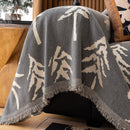 Modern Couch Covers for Couches Large Decorative Throw Blanket with Tassels for Couch by Slipcover KAS™