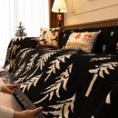Modern Couch Covers for Couches Large Decorative Throw Blanket with Tassels for Couch