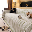 Chenille Oversized Throws for Couches, Washable and Durable Sofa Slipcover for Pets