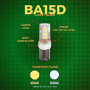 BA15D 3.5W Bayonet Style LED Capsule 12V Low Voltage Energy Efficient 1156 Light Bulb by Kings Outdoor Lighting