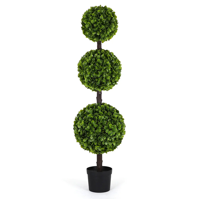 4' Artificial Jasper Topiary Tree