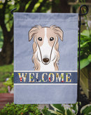 Borzoi Welcome Garden Flag – Decorative Outdoor Yard Flag BB1414GF