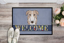 Borzoi Welcome Doormat - 24x36 Decorative Floor Mat – Indoor/Outdoor Rug with Artistic Flair BB1414JMAT