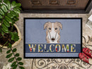 Borzoi Welcome Doormat - 24x36 Decorative Floor Mat – Indoor/Outdoor Rug with Artistic Flair BB1414JMAT