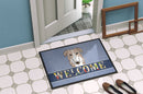 Borzoi Welcome Doormat - 24x36 Decorative Floor Mat – Indoor/Outdoor Rug with Artistic Flair BB1414JMAT