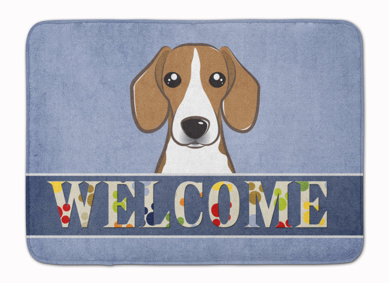 Beagle Welcome Machine Washable Memory Foam Mat BB1425RUG