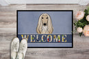 Afghan Hound Welcome Doormat - 24x36 Decorative Floor Mat – Indoor/Outdoor Rug with Artistic Flair BB1430JMAT