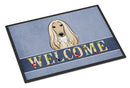 Afghan Hound Welcome Doormat - 24x36 Decorative Floor Mat – Indoor/Outdoor Rug with Artistic Flair BB1430JMAT
