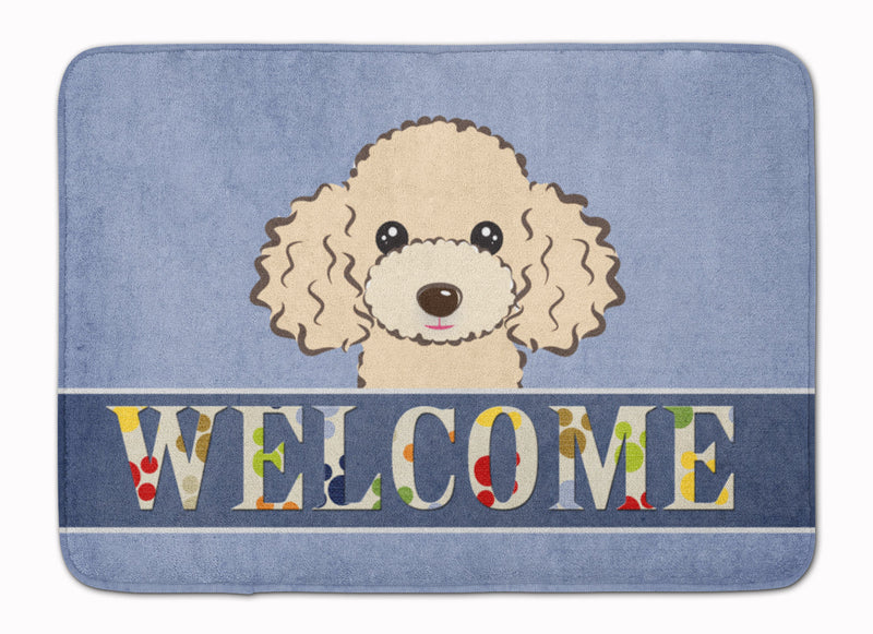 Buff Poodle Welcome Machine Washable Memory Foam Mat BB1444RUG