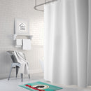 Smooth Black and Tan Dachshund Merry Christmas Machine Washable Memory Foam Mat BB1525RUG