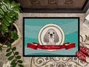 Cocker Spaniel Merry Christmas Doormat Indoor Outdoor 24H X 36W Front Door Mat Rugs for Entryway, Non Slip Washable Low Pile,