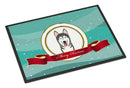 Alaskan Malamute Merry Christmas Doormat - 18x27 Decorative Floor Mat – Indoor/Outdoor Rug with Artistic Flair BB1528MAT